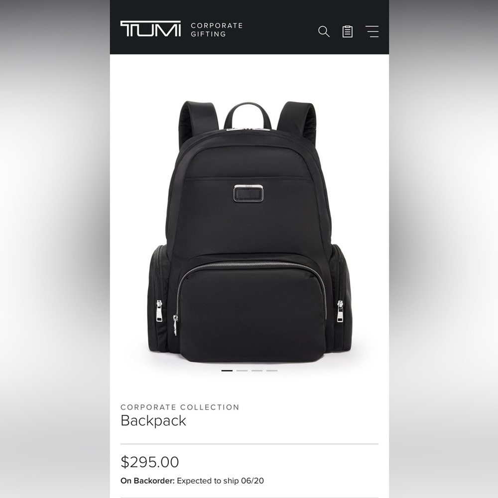 Tumi Backpack -Brand new in original packaging
